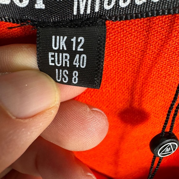 Playboy Missguided Track Top Women's 8 Cropped Polyester Blend Spellout New! - Picture 16 of 16